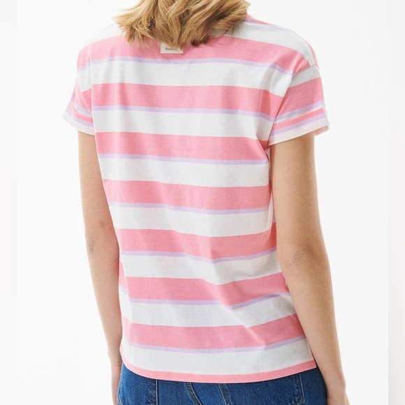 NWT - Barbour Women’s Striped T Shirt - US Size 6 / M - Picture 3 of 9